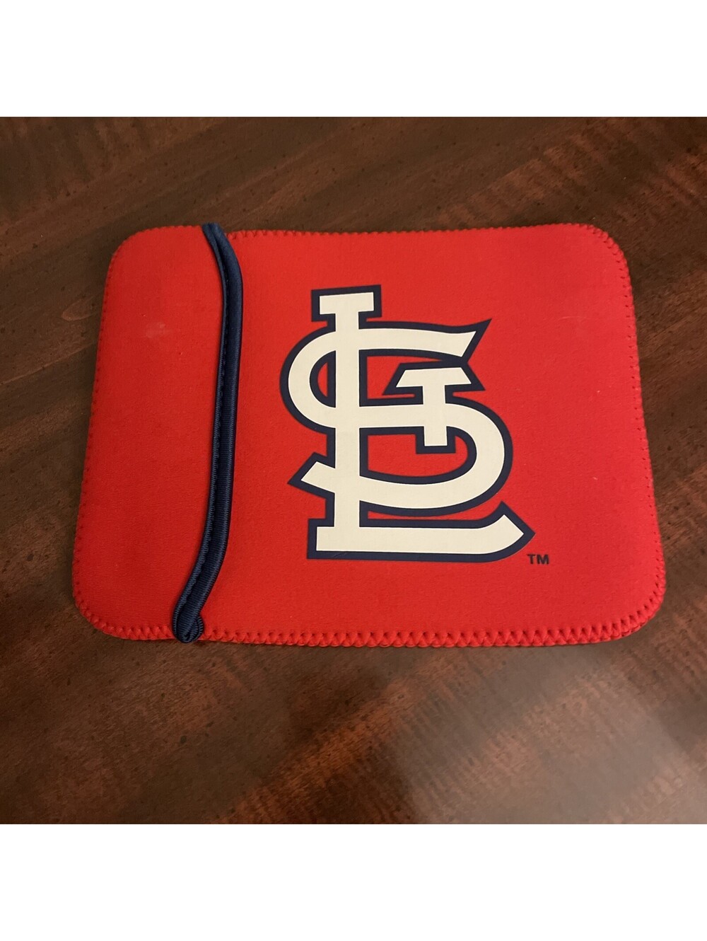 St Louis Cardinals Tablet Case Red 9" x 7” Neoprene Protective Cover Sleeve